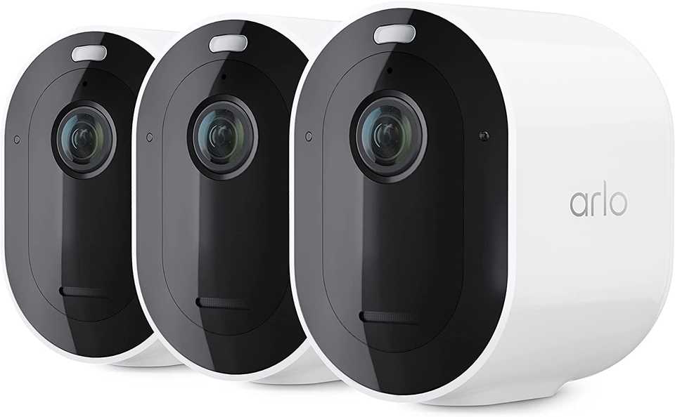 Arlo Pro 4 Spotlight Camera - 3 Pack
