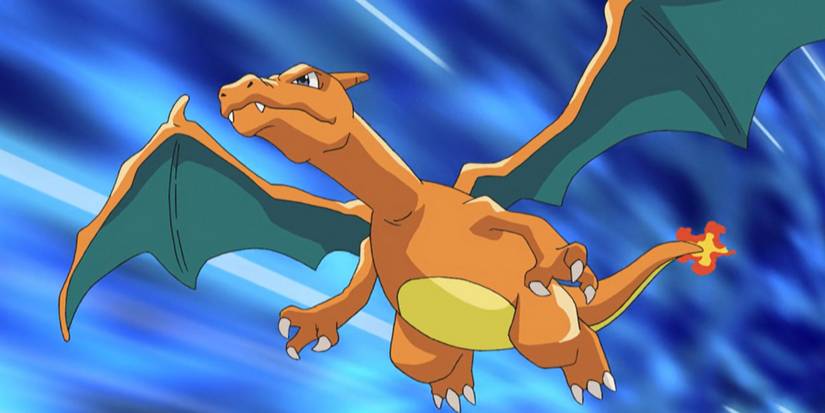 Ash's Charizard In The Pokemon Anime