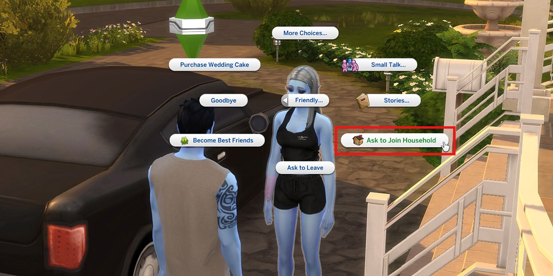 ask to join household option in the sims 4