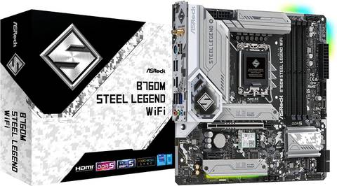 ASRock B760M Steel Legend WiFi Motherboard