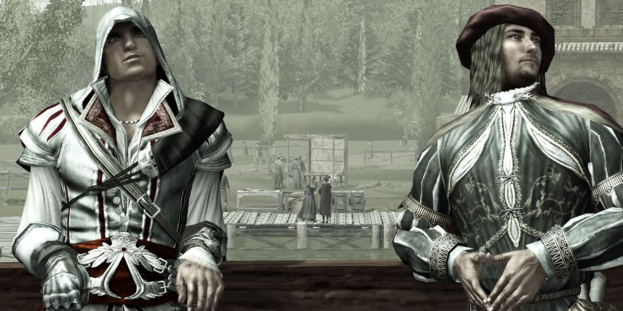 Assassin's Creed 2 Ezio and Leonardo