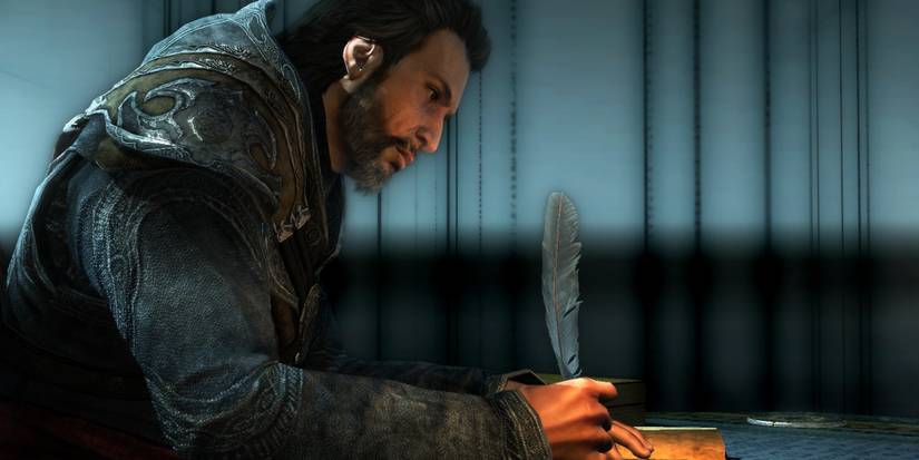 Assassin's Creed Ezio Writing Letters To Claudia