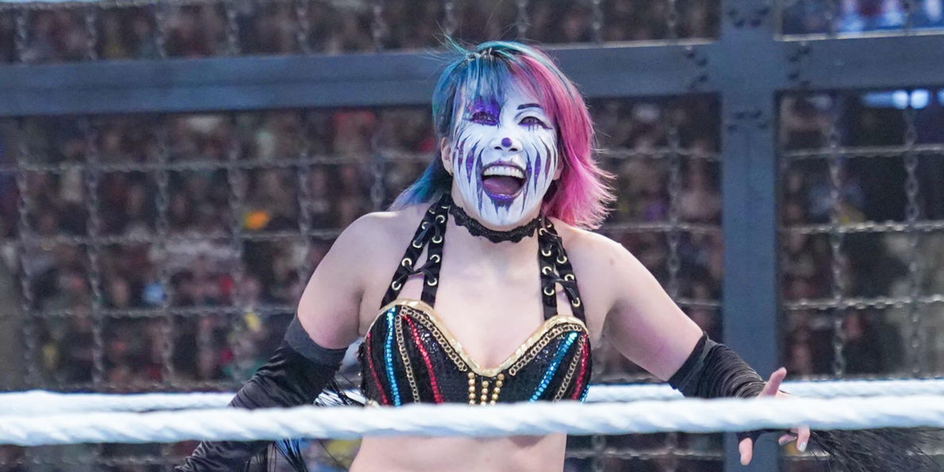 Asuka in the Elimination Chamber