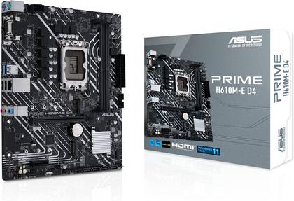 ASUS Prime H610M-E D4 Motherboard