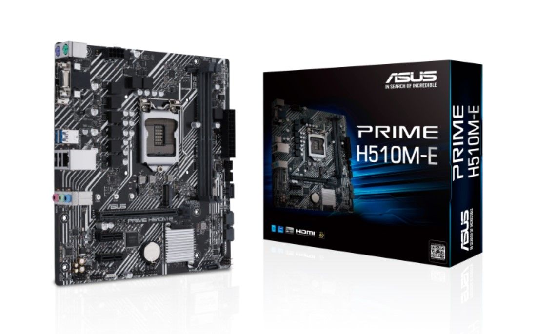 Asus Prime H510-E LGA1200 Micro-ATX Motherboard