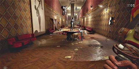 The ballerina puzzle hallway in atomic heart