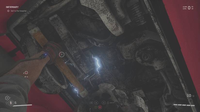 pulling a weapon from NORA