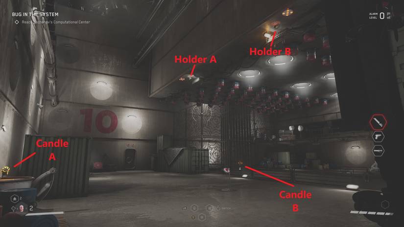 the second puzzle in testing ground 10