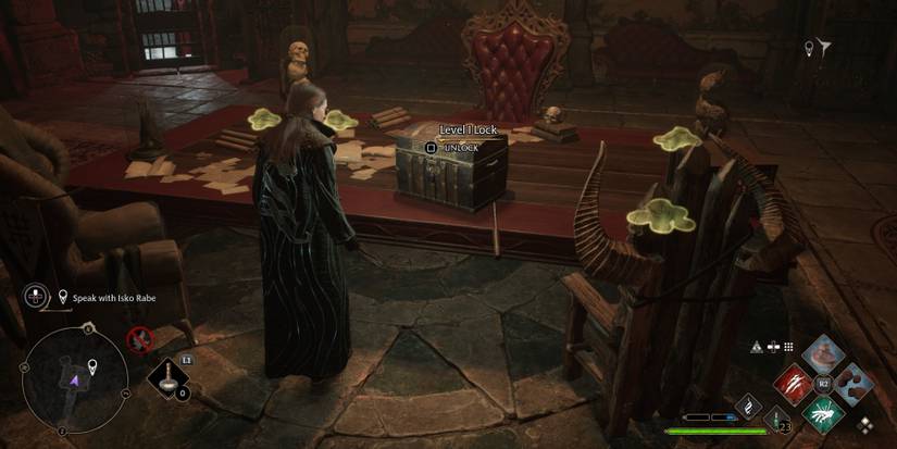 Finding Isko Rabe's wand in Hogwarts Legacy