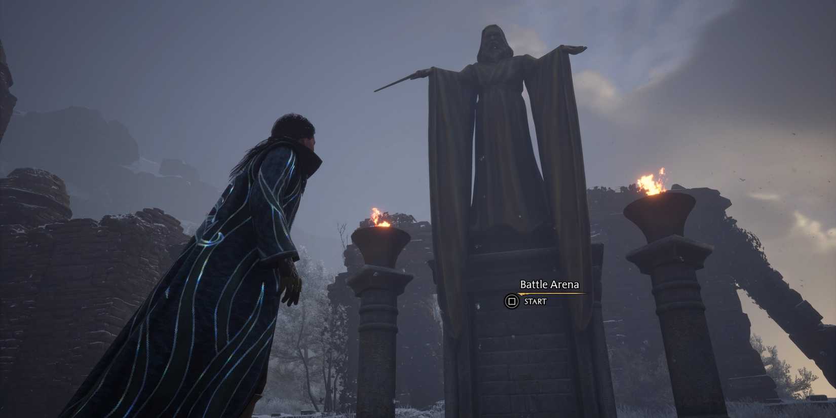 Finding a Battle Arena in Hogwarts Legacy