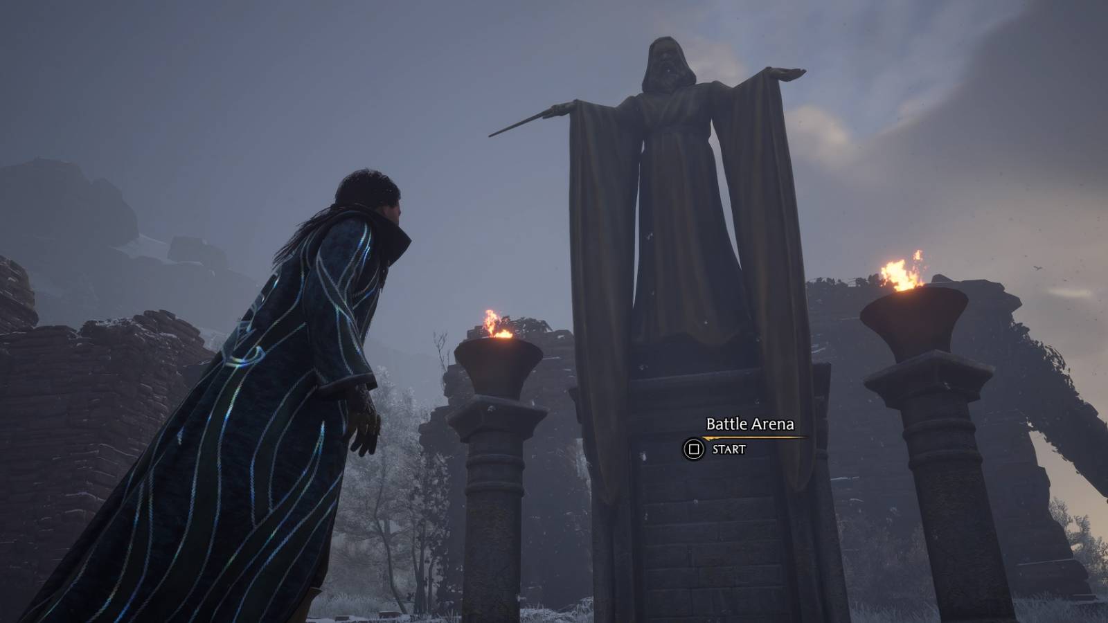 Finding a Battle Arena in Hogwarts Legacy