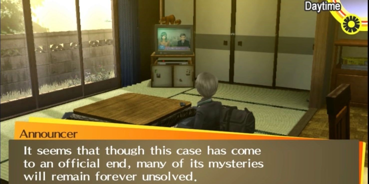 Bad Ending in Persona 4