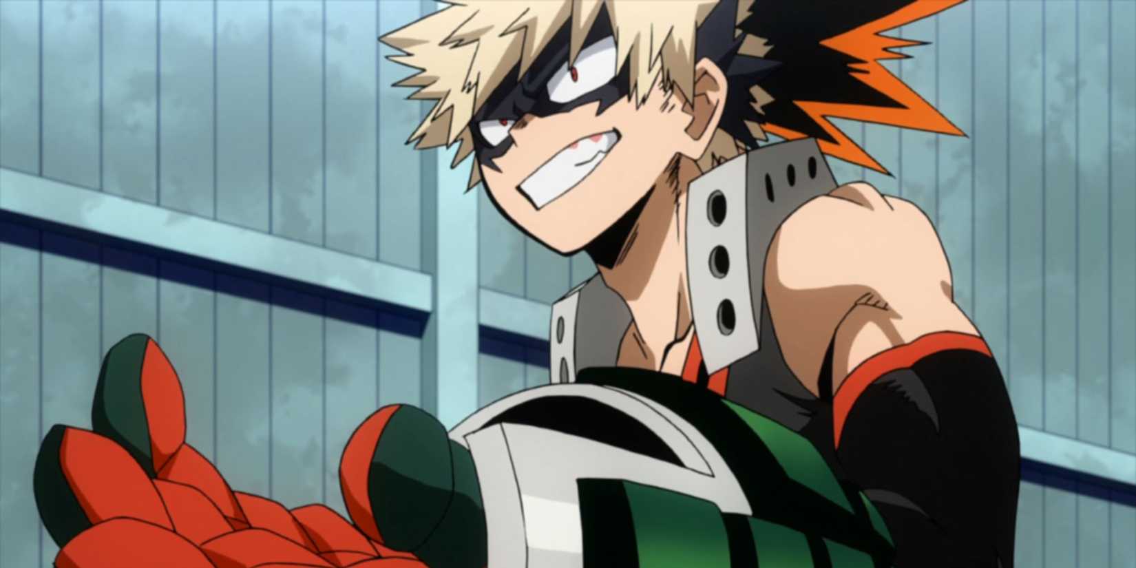 Bakugo in hero costume