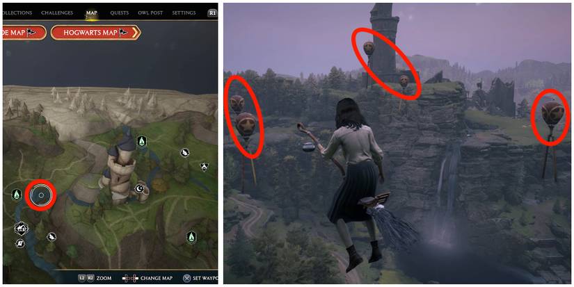 balloon 1 location in hogwarts legacy