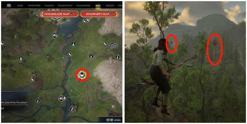 balloon 13 location in hogwarts legacy