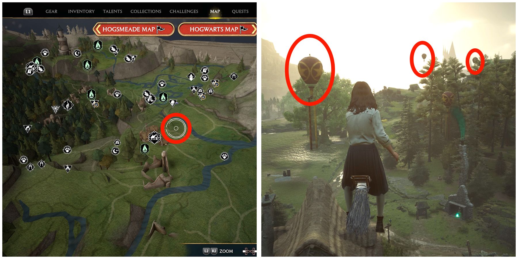 balloon 3 location in hogwarts legacy