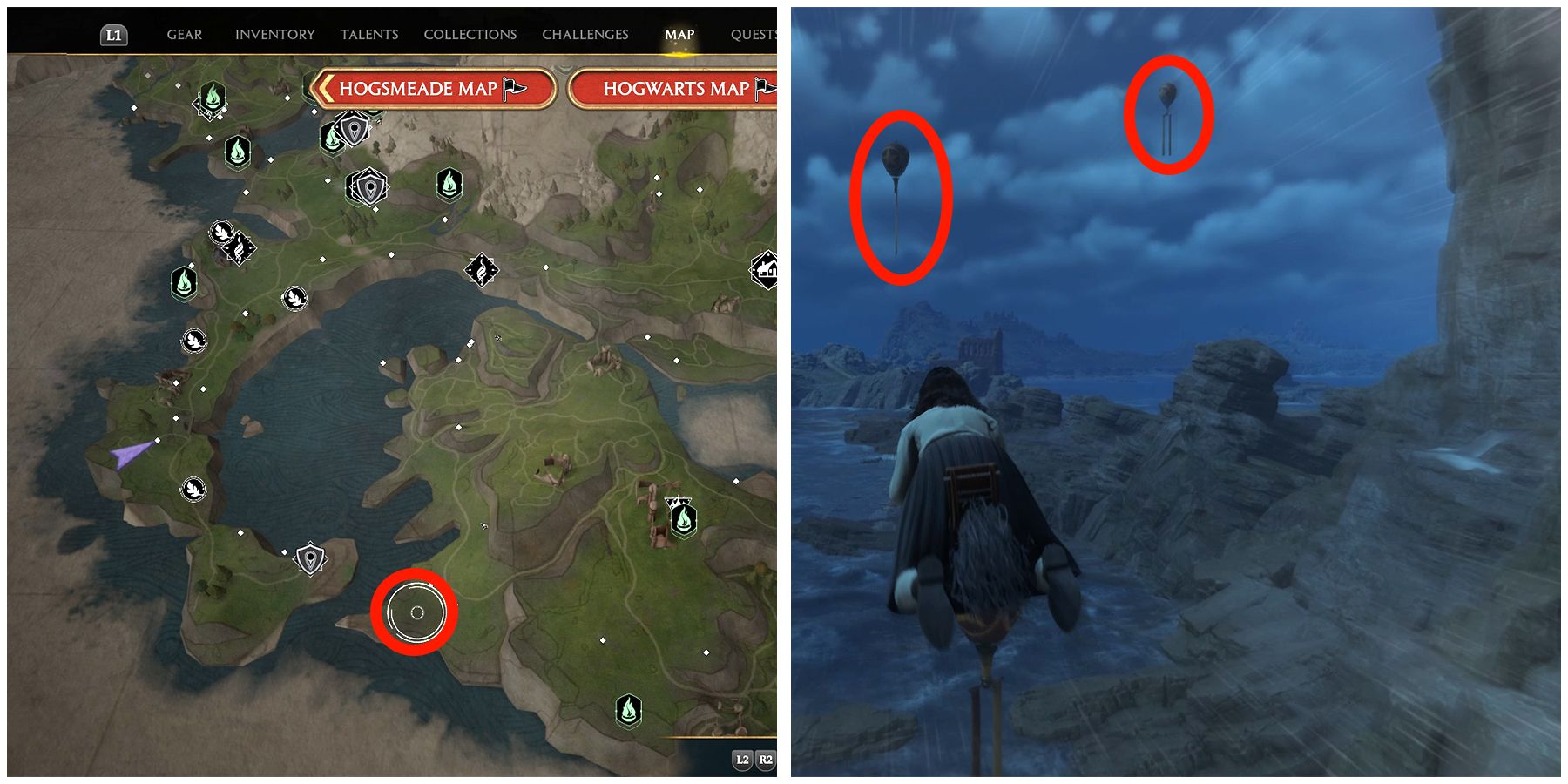 balloon 30 location in hogwarts legacy