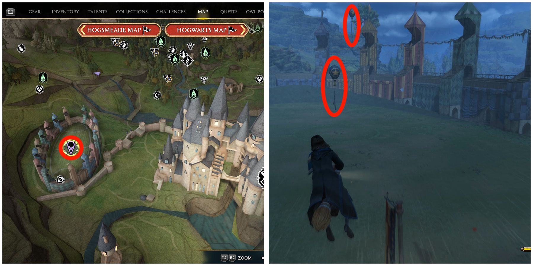 balloon 5 location in hogwarts legacy