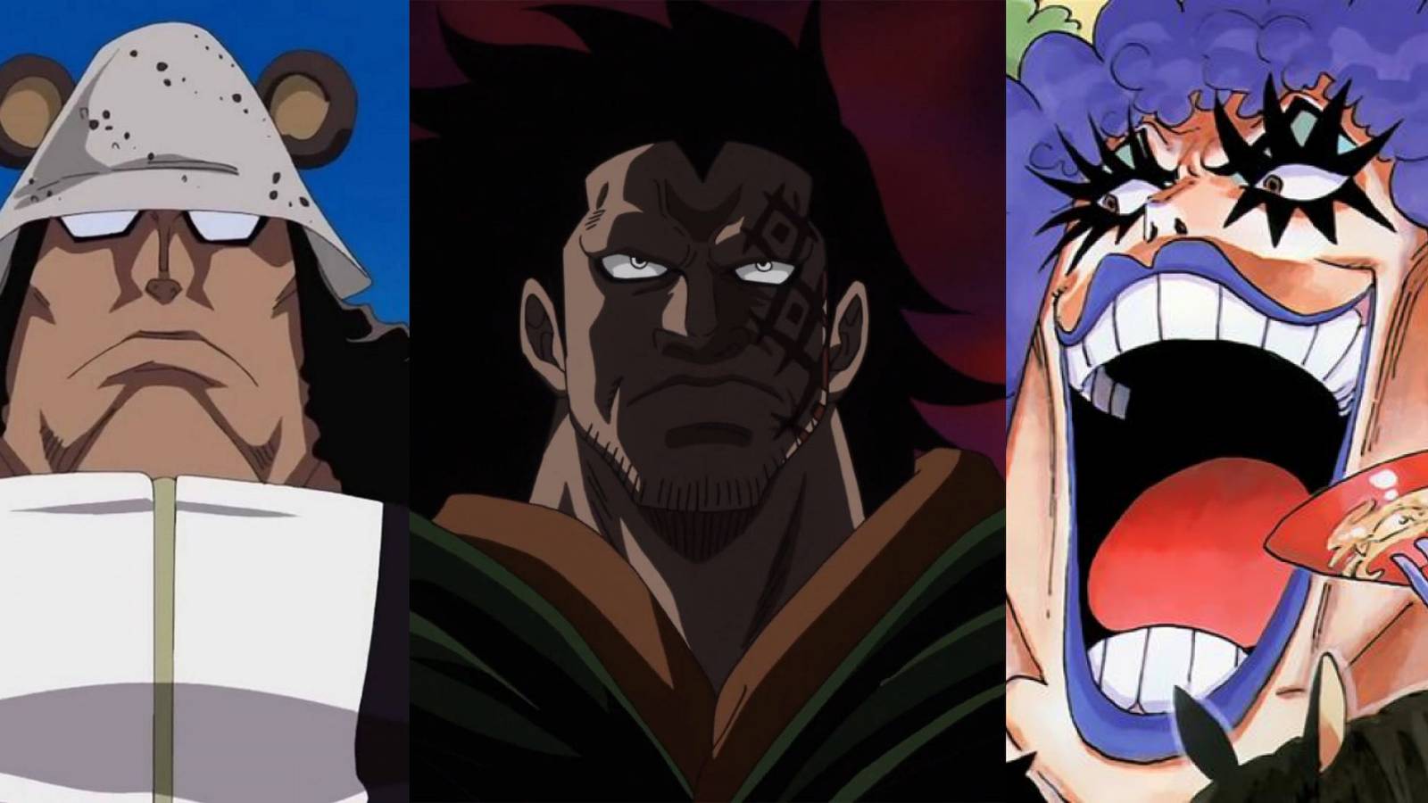 Bartolomeo Kuma Monkey D Dragon Ivankov one piece