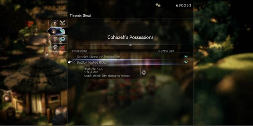 Battle Tested Bow in Octopath Traveler 2