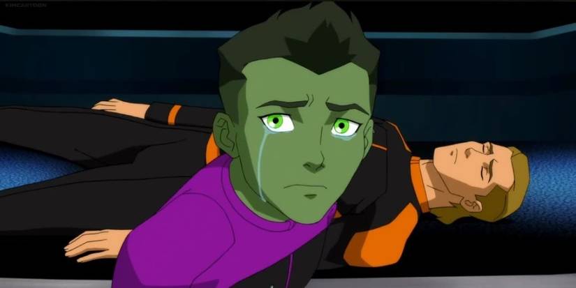 Beast Boy's Acting in Young Justice