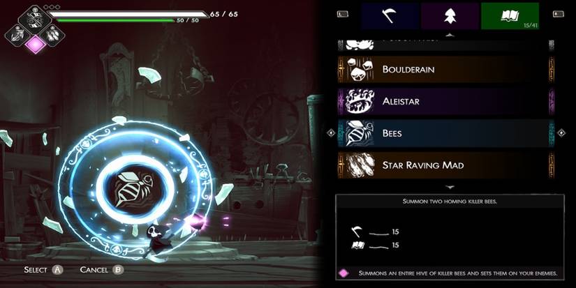 Bees in Have a Nice Death