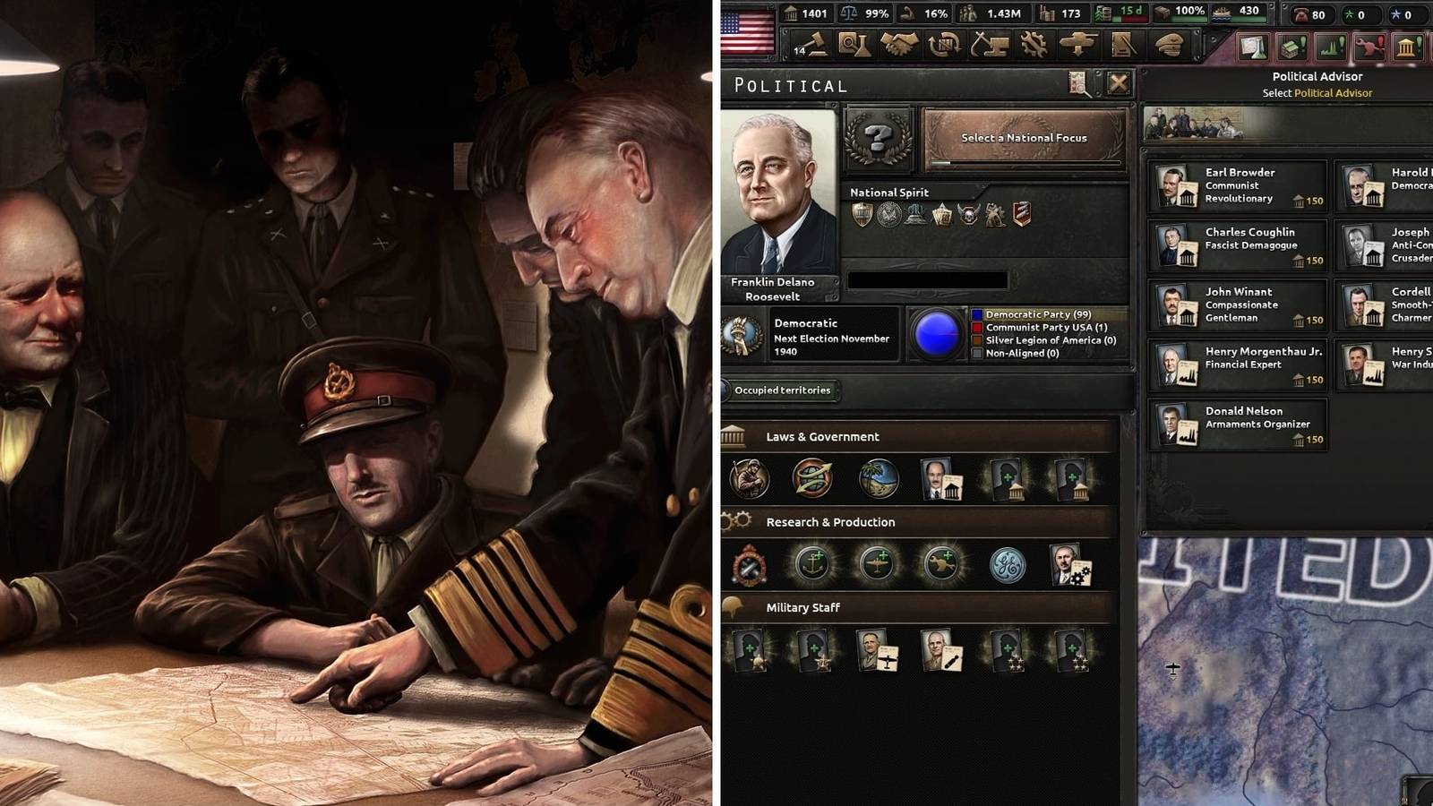 Hearts Of Iron IV Best Political Advisors