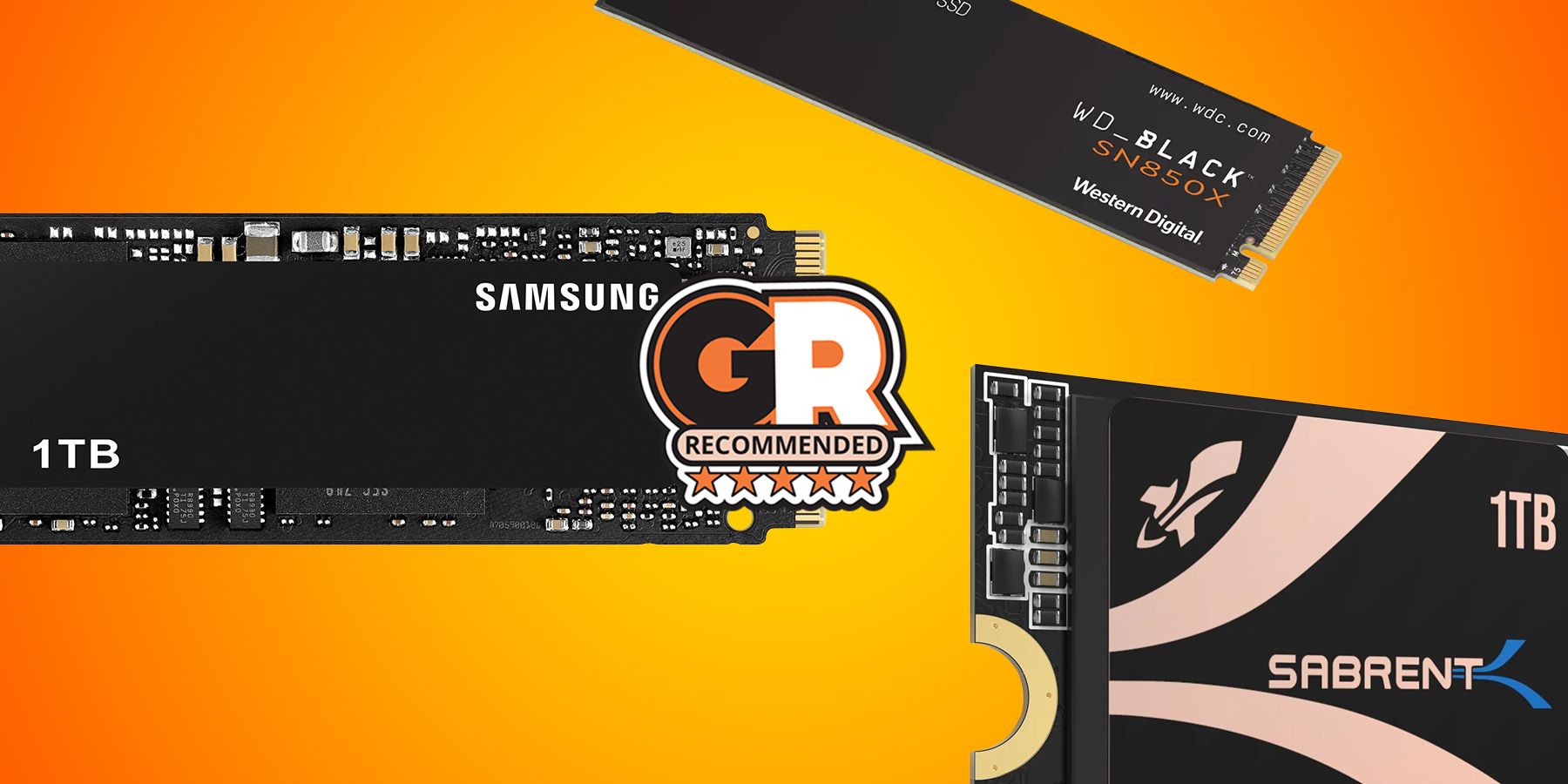 The Best SSDs for Gaming in 2023 samsung sabrent western digital Thumb