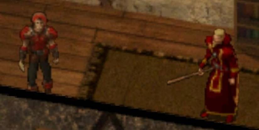 Alatos "Ravenscar" Thuibuld and Resar from 1998 game "Baldur's Gate"