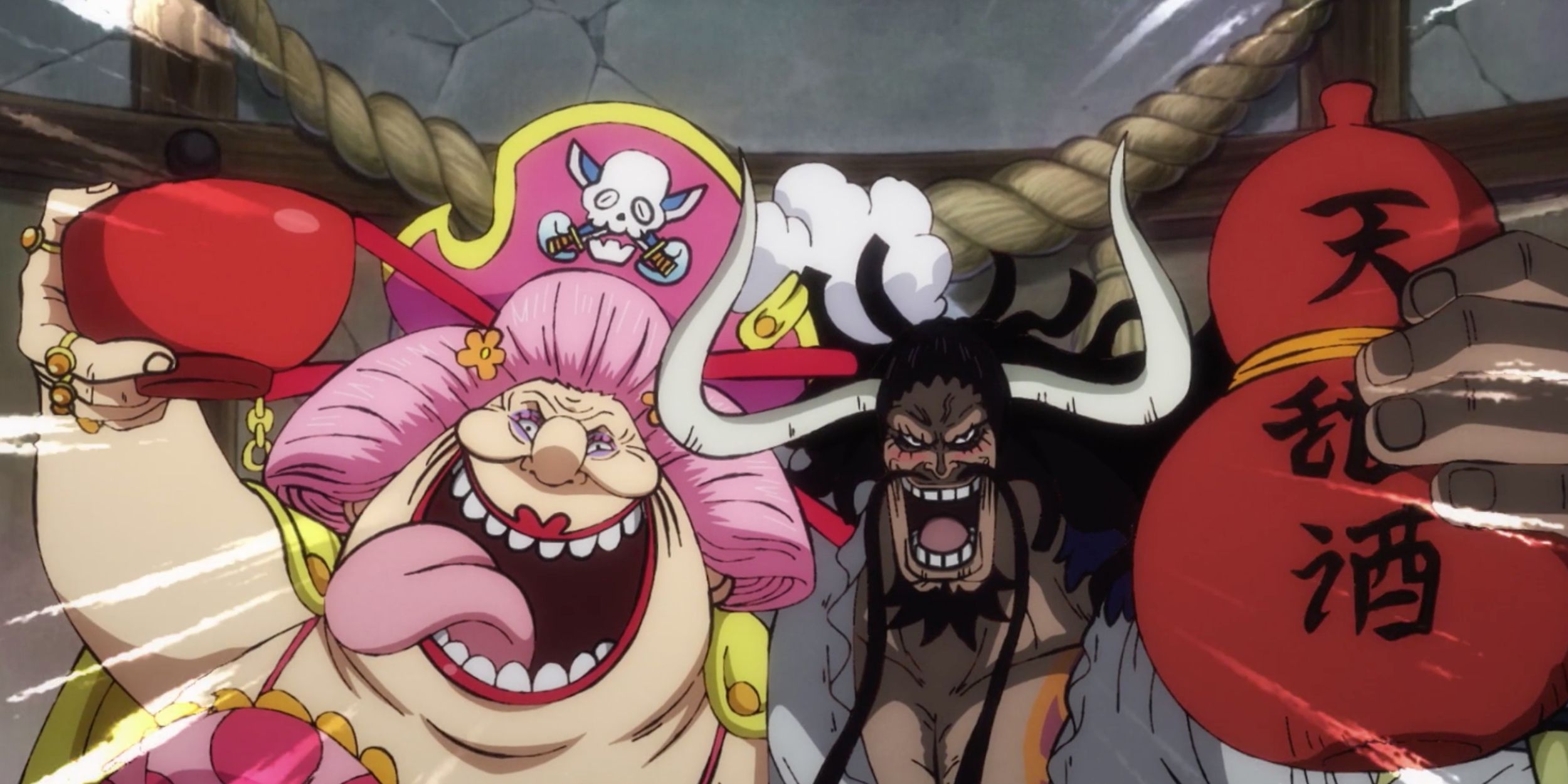 Big Mom and Kaido forming an alliance