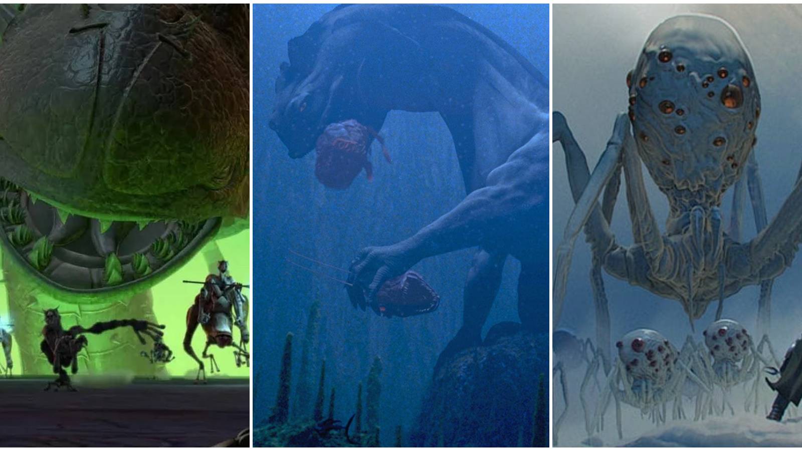 biggest monsters in the star wars mythos