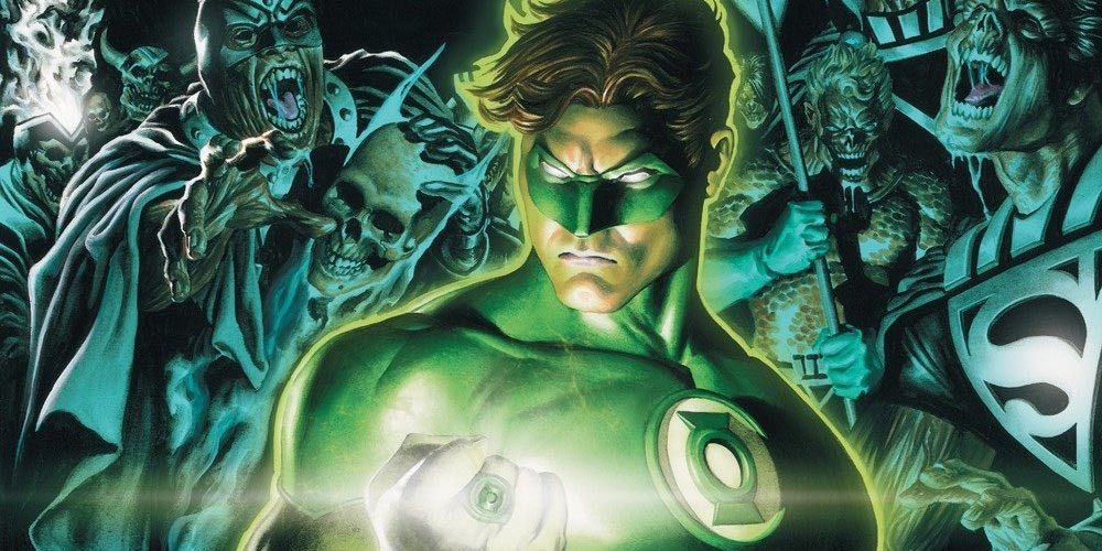 Blackest Night's Cover with Green Lantern 