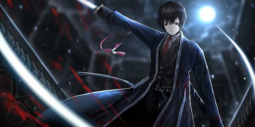 Blade Lineage Salsu Yi Sang holding a weapon