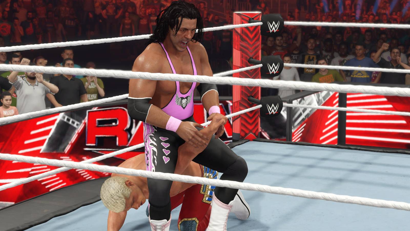 Bret working Cody's arm