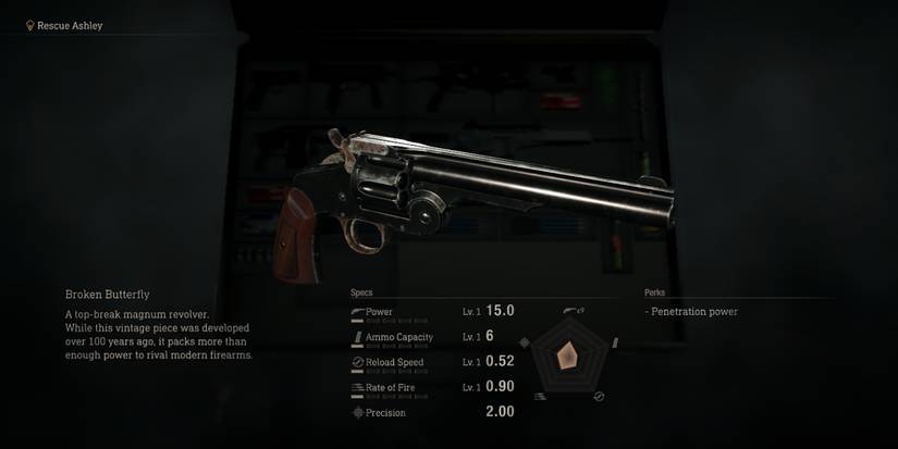 Broken Butterfly in the Resident Evil 4 remake