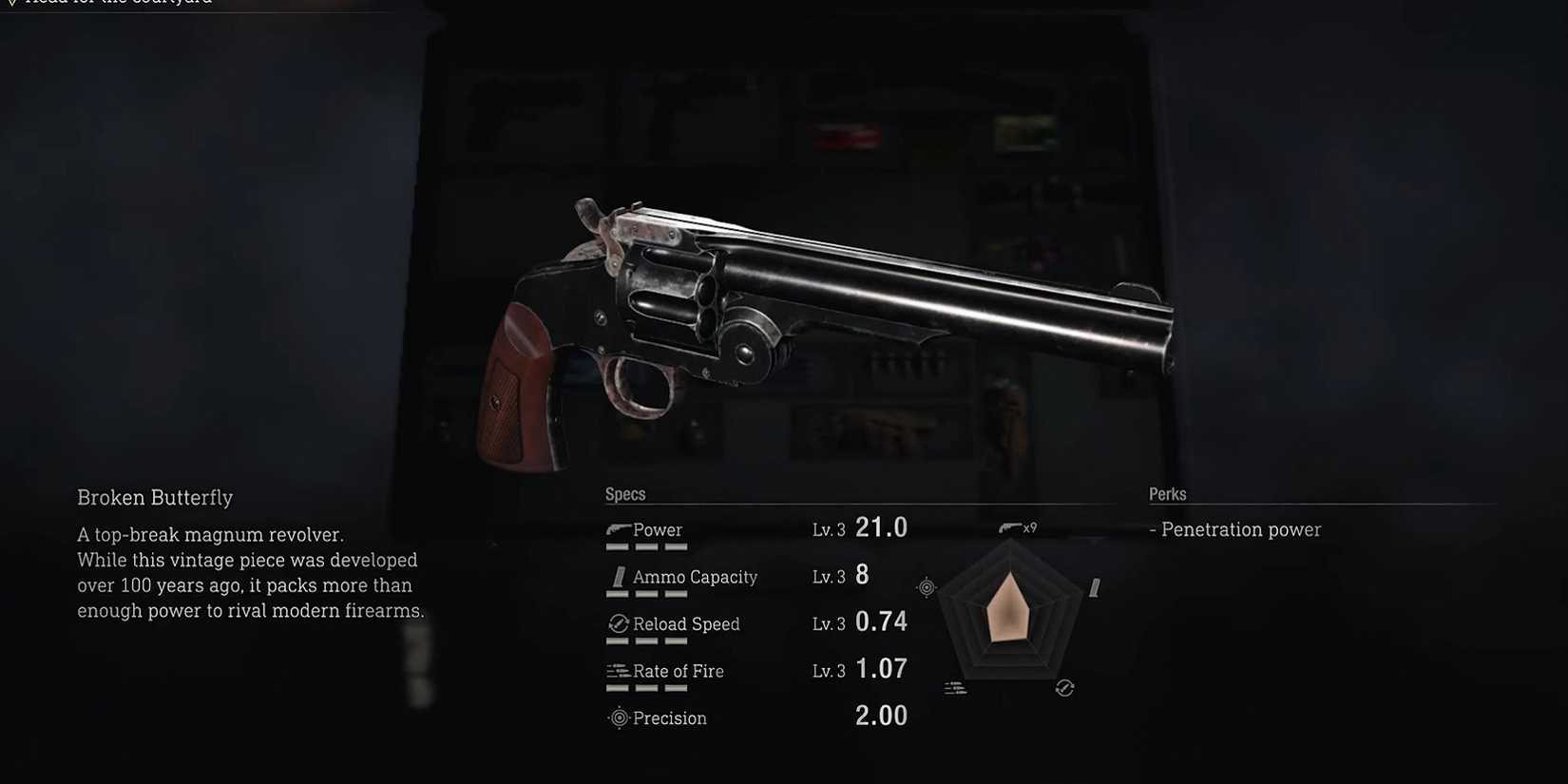 The Broken Butterfly from Resident Evil 4.