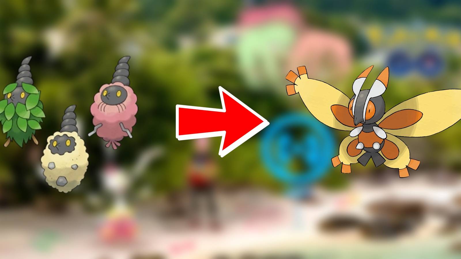 burmy evolve mothim pokemon go how