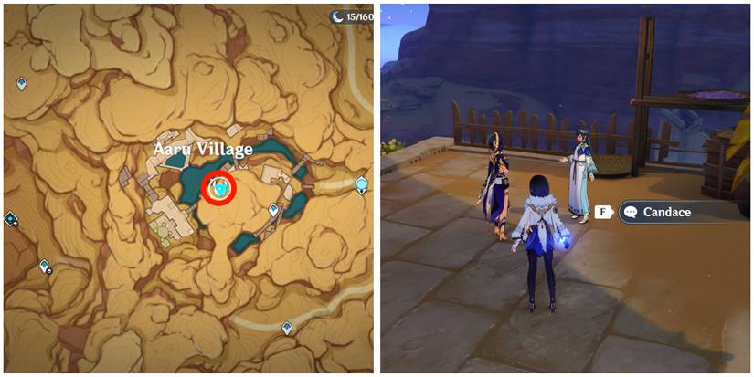 candace windblume location in genshin impact