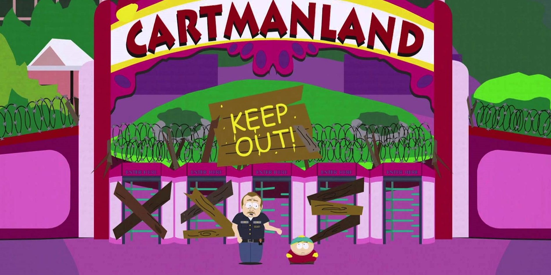 Cartmanland, a South Park episode