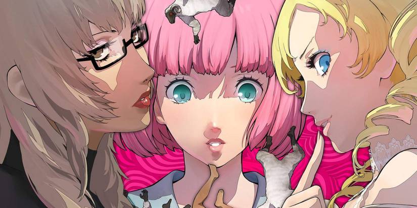 Three characters in Catherine Full Body (2019)