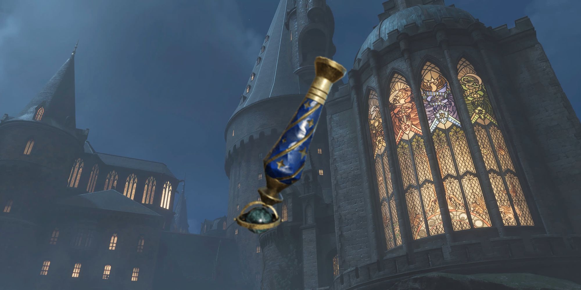 Celestial Blue Wand Handle