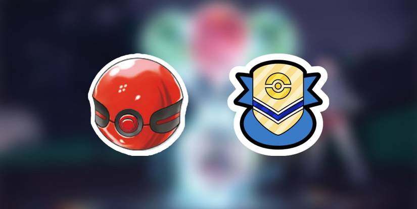 cherish ball and classic ribbon lechonk