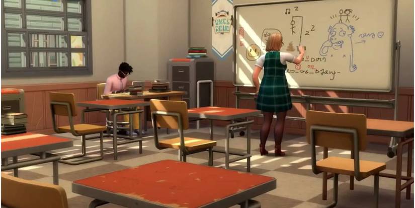 Classroom in The Sims 4