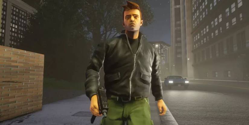 Claude walking towards camera