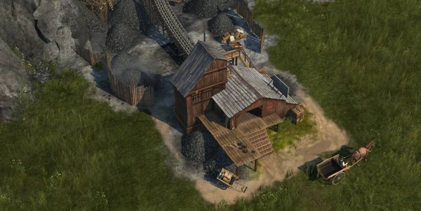 coal mine in anno 1800