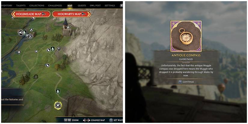 coastal cavern field guide page 1 location in hogwarts legacy