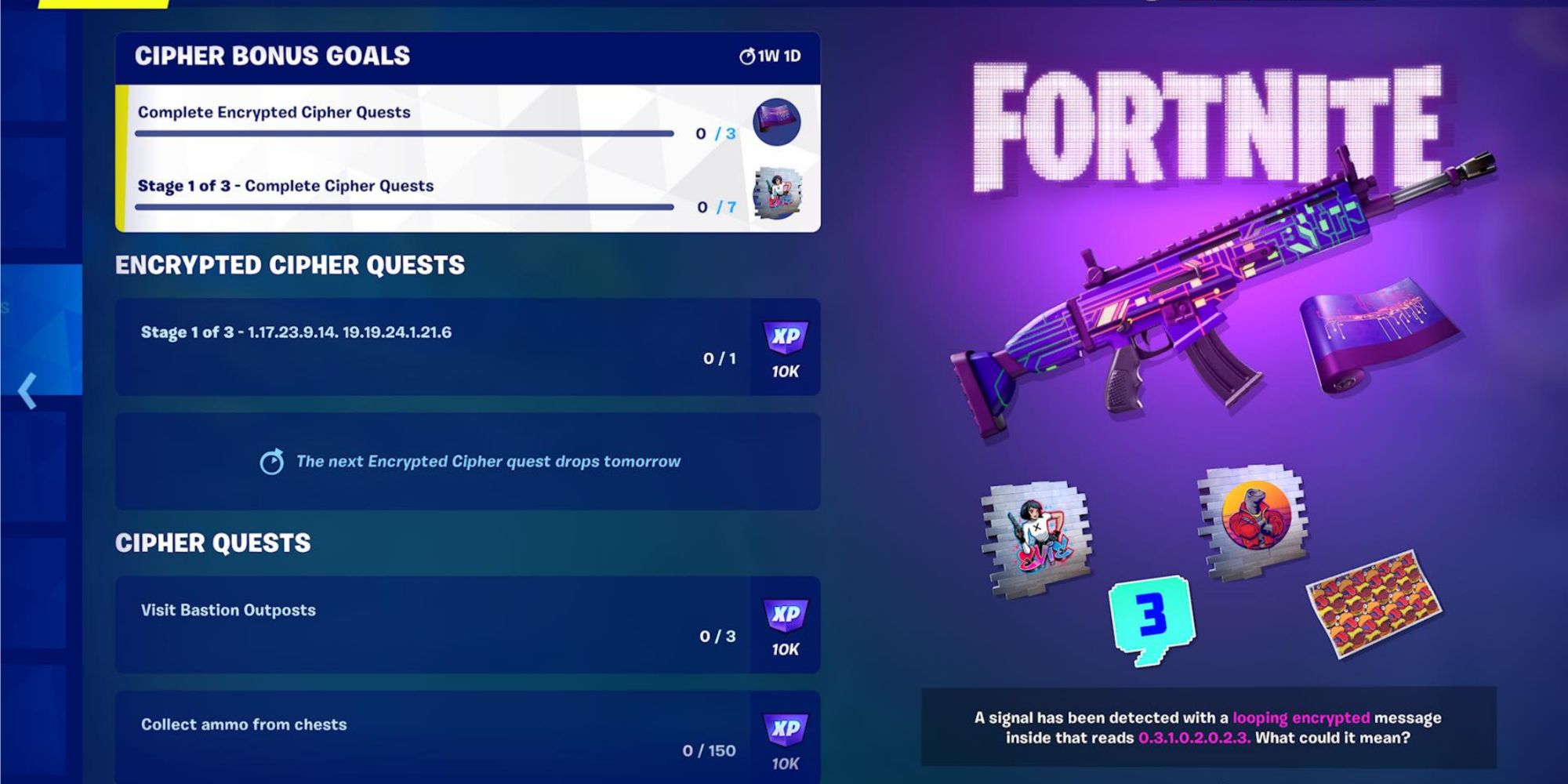 Fortnite: How To Decipher Encrypted Cipher Quests
