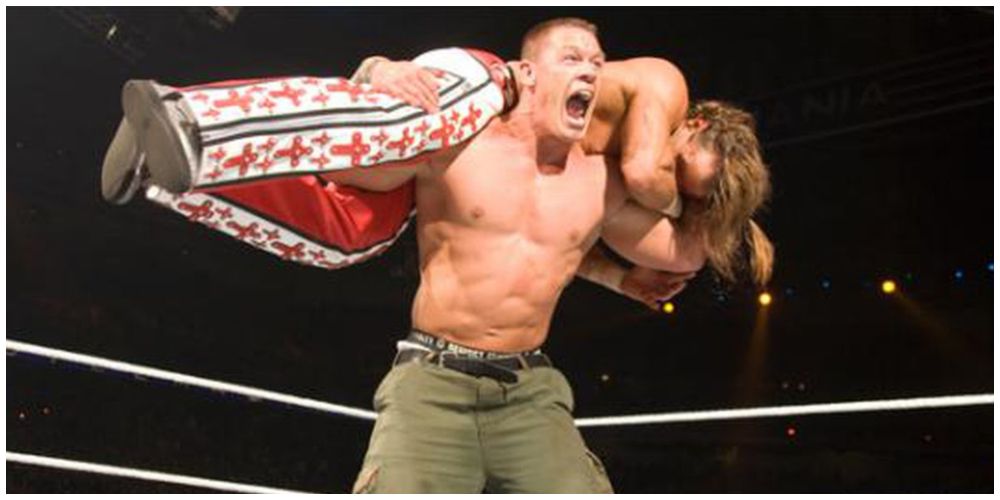 John Cena. Shawn Michaels.