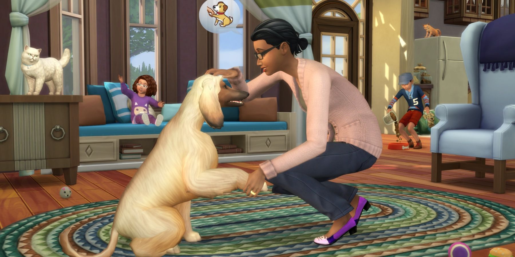 Sims 4 Infants Will Be Able To Interact with Pets