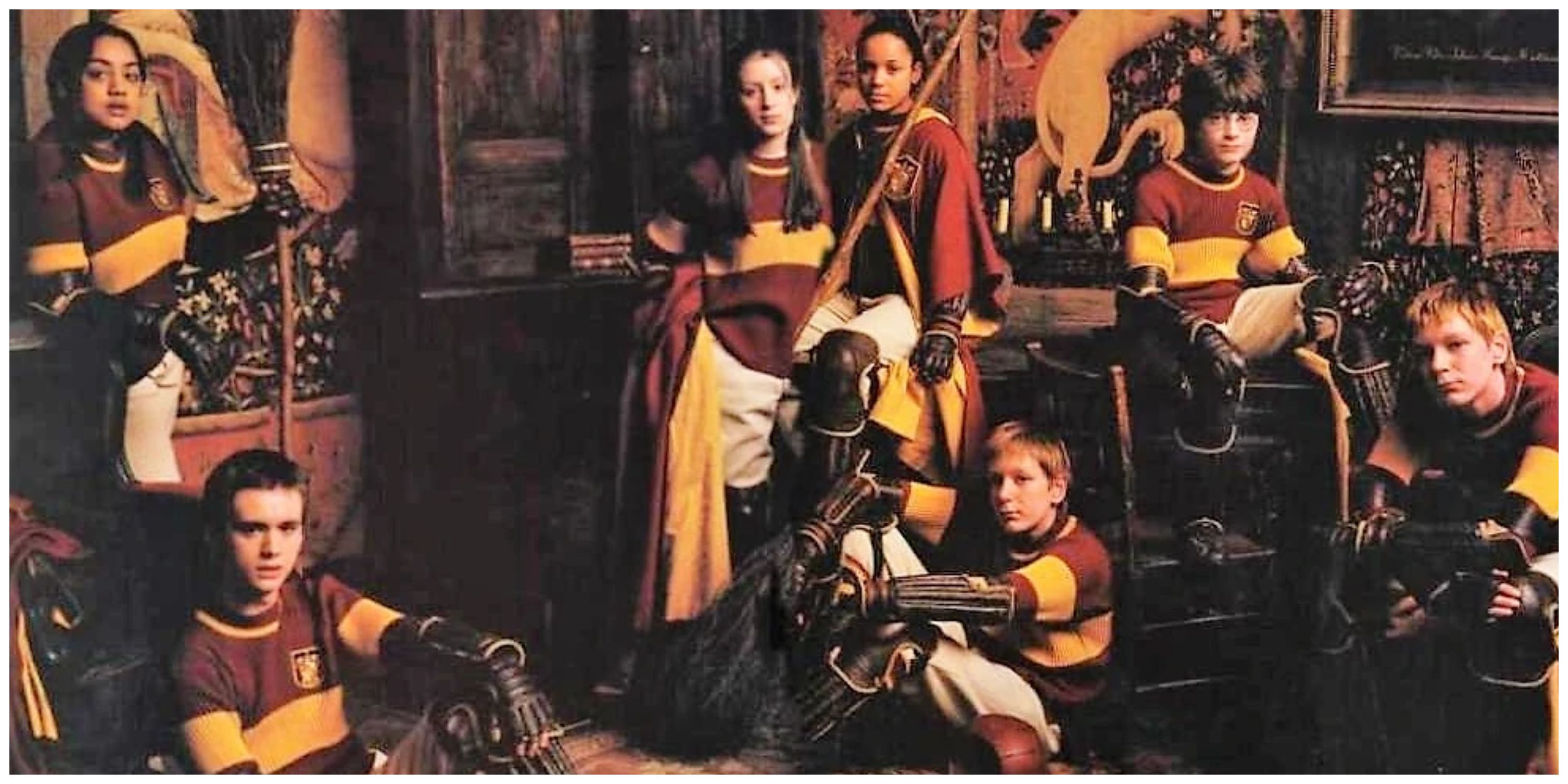 The Quidditch Team in Harry Potter and The Philosopher's Stone